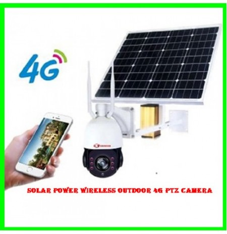 4G Solar Powered PTZ Camera - Camhipro APP Support PC Software-08060498353