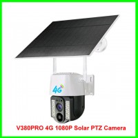 V380PRO 4G 1080P Solar PTZ Camera -Support PC Software