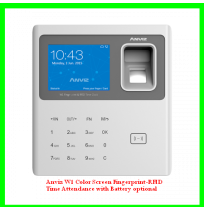 Anviz W1 Color Screen Fingerprint-RFID Time Attendance with Battery optional
