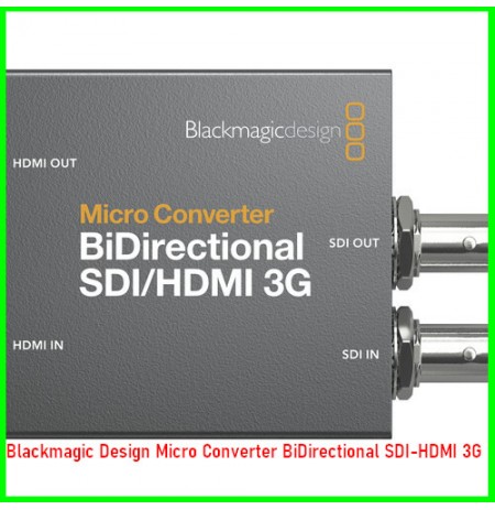 Blackmagic Design Micro Converter BiDirectional SDI-HDMI 3G-08060498353