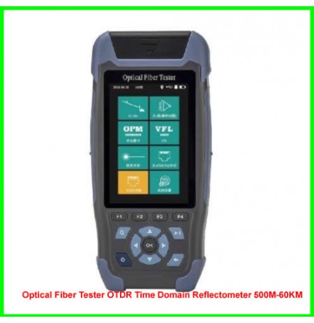 Optical Fiber Tester OTDR Time Domain Reflectometer 500M-60KM