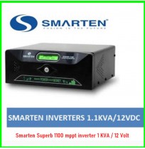 Smarten Superb 1100 mppt inverter 1 KVA / 12 Volt