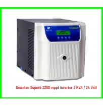 Smarten Superb 2200 mppt inverter 2 KVA / 24 Volt