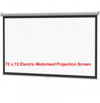 72 x 72 Electric-Motorised Projector Screen