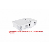 Optoma W402 4500 Lumens WXGA DLP 3D Multimedia Projector