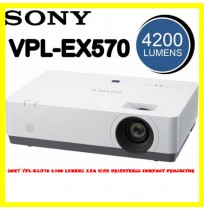 Sony VPL-EX570 4200 lumens XGA high brightness compact projector