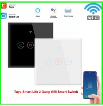 Tuya Smart Life 2 Gang Wifi Smart Switch