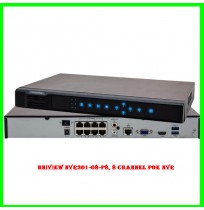 Uniview NVR301-08-P8, 8 channel PoE NVR