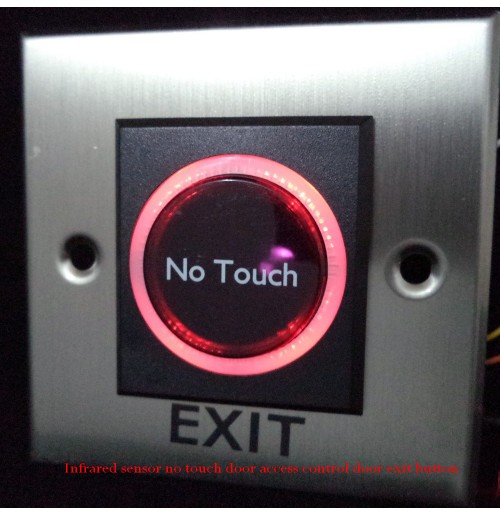 Infrared sensor no touch door access control door exit button  Infrared sensor no touch door access control door exit button