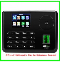 ZKTeco P160 Biometric Time And Attendance Terminal ZKTeco P160 Biometric Time And Attendance Terminal