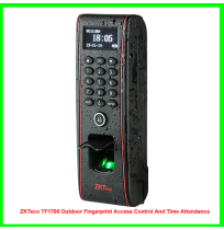 ZKTeco TF1700 Outdoor Fingerprint Access Control And Time Attendance ZKTeco TF1700 Outdoor Fingerprint Access Control And Time Attendance