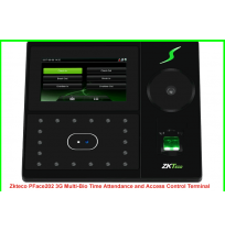 Zkteco PFace202 3G Multi-Bio Time Attendance and Access Control  Zkteco PFace202 3G Multi-Bio Time Attendance and Access Control