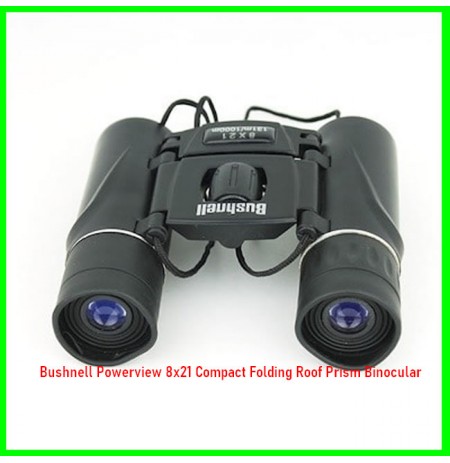 Bushnell Powerview 8x21 Compact Folding Roof Prism Binocular