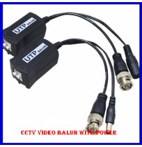 CCTV Video Balun with Power