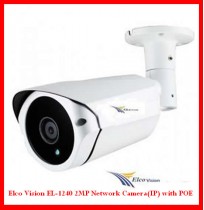 Elco Vision EL-1240 2MP Network Camera(IP) with POE