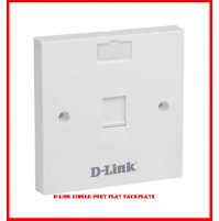 D-LINK Single Port Flat Faceplate