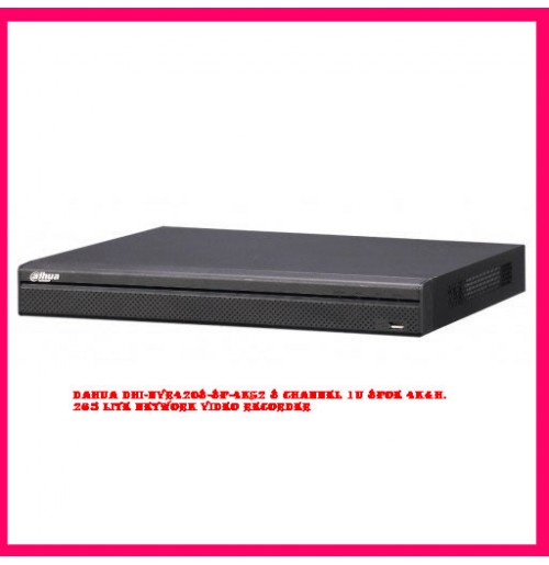 Dahua DHI-NVR4208-8P-4KS2 8 Channel 1U 8PoE 4K&H.265 Lite Network Video Recorder Dahua DHI-NVR4208-8P-4KS2 8 Channel 1U 8PoE 4K&H.265 Lite Network Video Recorder