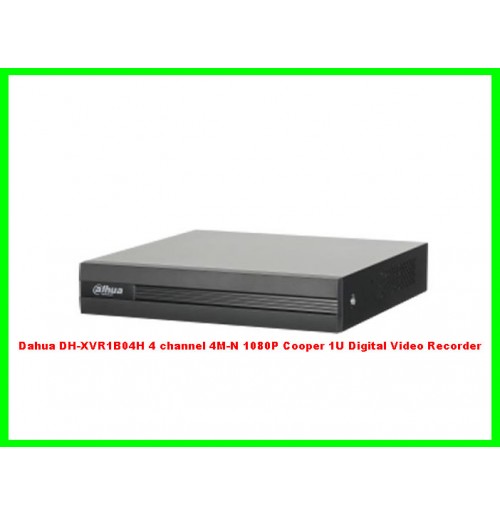 Dahua DH-XVR1B04H 4 channel 4M-N 1080P Cooper 1U Digital Video Recorder
