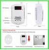 Automatic Voice Prompt LCD Gas Leakage Detector Device