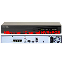  Hikvision DS-7604NI-Q1/4P 4-Channel 4K PoE NVR