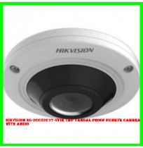 Hikvision DS-2CC52C7T-VPIR 1MP Vandal proof Fisheye Camera with Audio