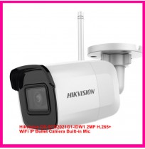 Hikvision DS-2CD2021G1-IDW1 2MP H.265+ WiFi IP Bullet Camera Built-in Mic