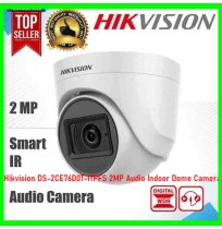 Hikvision DS-2CE76D0T-ITPFS 2MP Audio Indoor Dome Camera