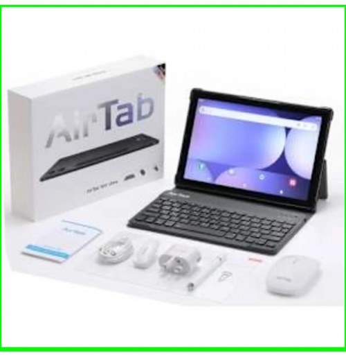 Get Airtab S10 Ultra Tablet With Keyboard - 10.1