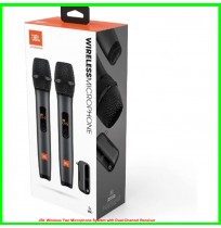 JBL Wireless Two Microphone System with Dual-Channel Receiver
