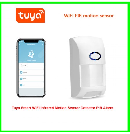 Tuya Smart WiFi Infrared Motion Sensor Detector PIR Alarm