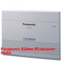  Panasonic Pabx TES824 Telephone System with Console 8EX