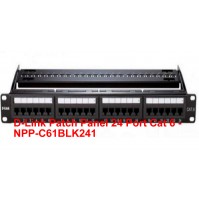 D-Link Patch Panel 24 Port Cat 6 - NPP-C61BLK241