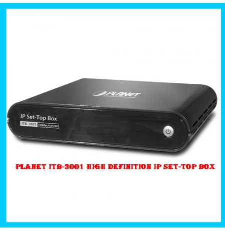 PLANET ITB-3001 High Definition IP Set-Top Box