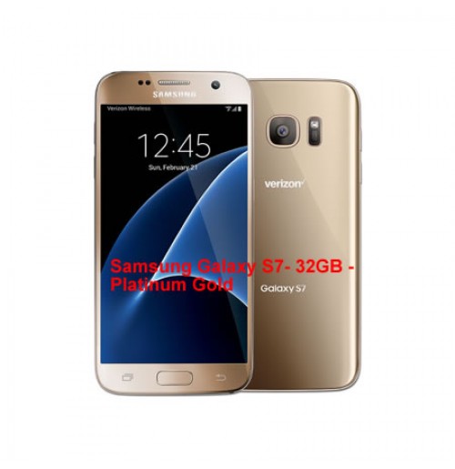 Samsung Galaxy S7- 32GB-Gold (UK USED)