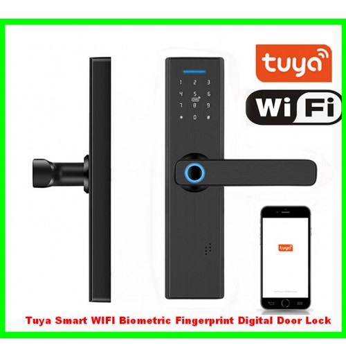 Tuya Smart WIFI Biometric Fingerprint Digital Door Lock.