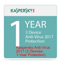 Kaspersky Anti-Virus 2017 (3 Devices, 1-Year Protection)