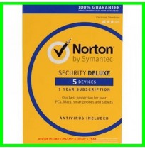 Norton Security Deluxe– 5 Users– 1 Year