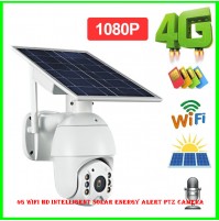 4G WIFI HD Intelligent Solar Energy Alert PTZ Camera