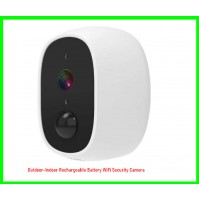 Outdoor-Indoor Rechargeable Battery WiFi Security Camera