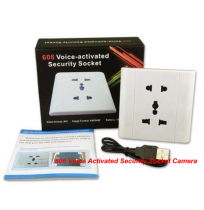 606 Voice Activated Security Socket Camera