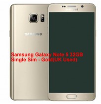 Samsung Galaxy Note 5 32GB Single Sim - Gold(UK Used)