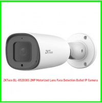 ZKTeco BL-852O38S 2MP Motorized Lens Face Detection Bullet IP Camera  ZKTeco BL-852O38S 2MP Motorized Lens Face Detection Bullet IP Camera