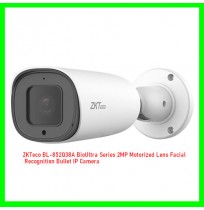 ZKTeco BL-852Q38A BioUltra Series 2MP Motorized Lens Facial Recognition Bullet IP Camera
