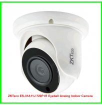 ZKTeco ES-31A11J 720P IR Eyeball Analog Indoor Camera ZKTeco ES-31A11J 720P IR Eyeball Analog Indoor Camera