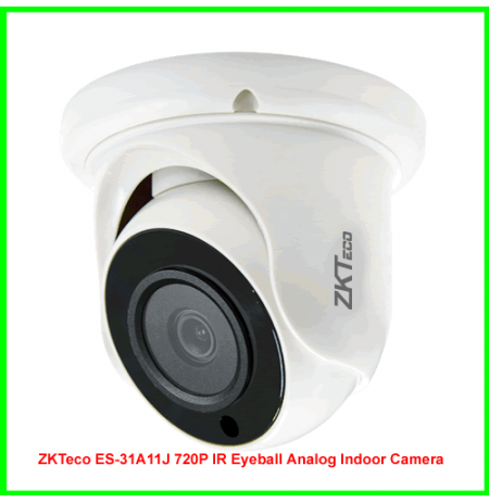 ZKTeco ES-31A11J 720P IR Eyeball Analog Indoor Camera